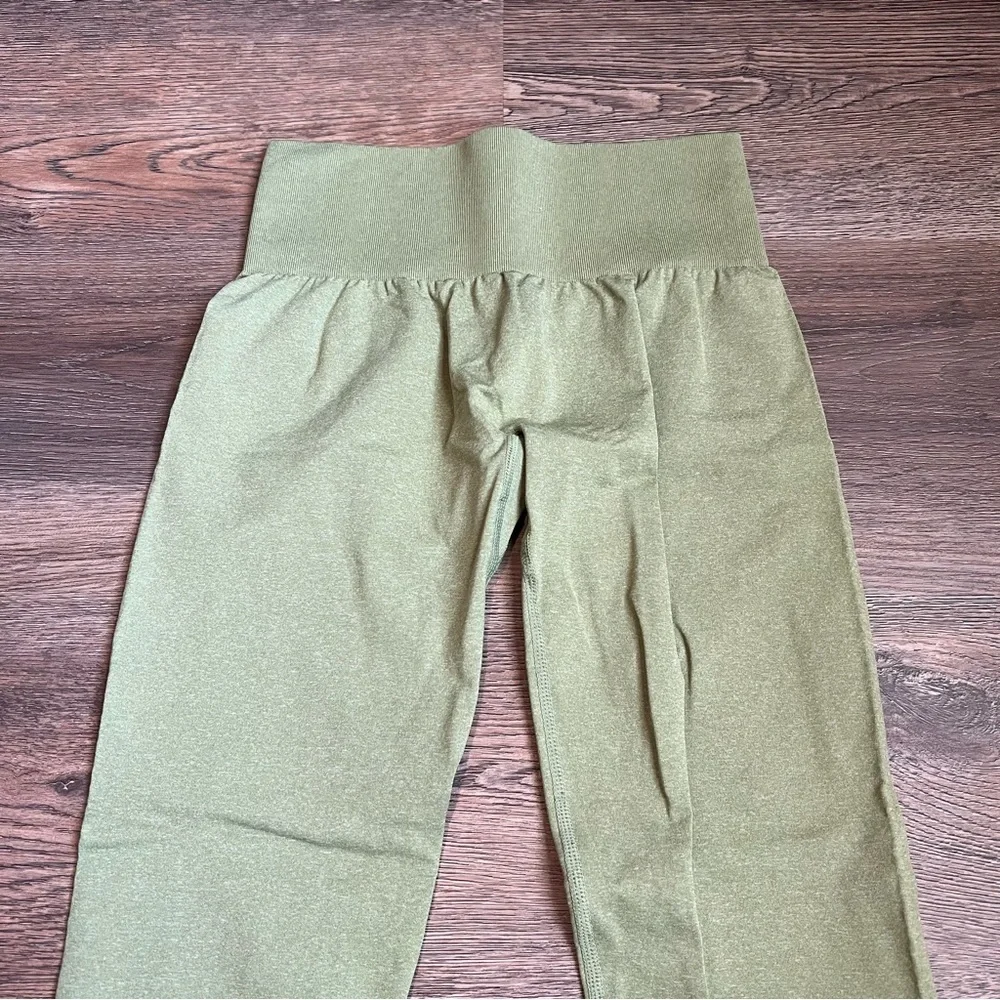 NVGTN Olive Green Leggings - Picture 3 of 5